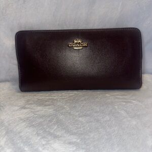 Coach Brown Leather Wallet